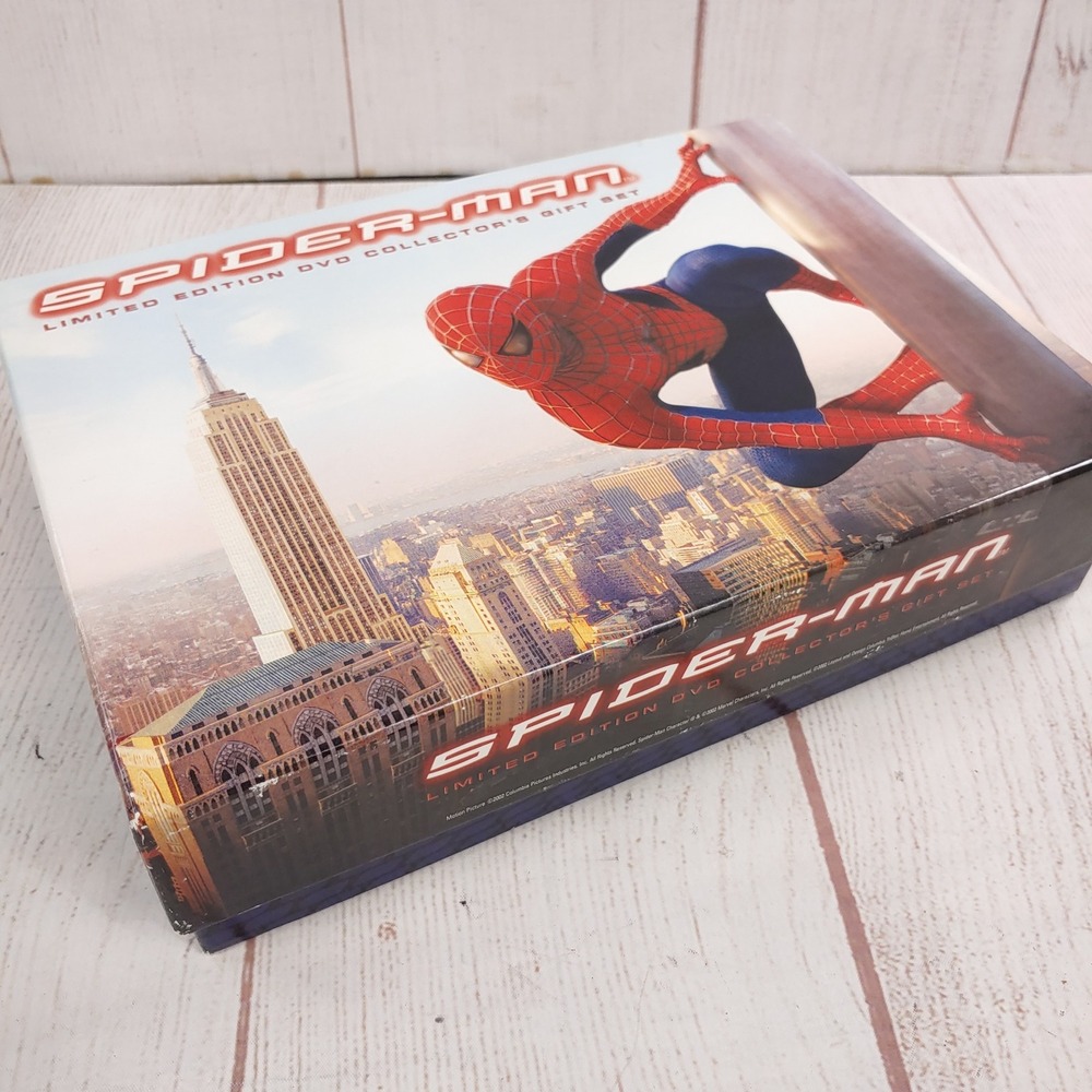 Spider-Man Limited Edition DVD Collector's Gift Set - Comic Film etc 2002 Marvel